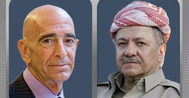 رایزنی بارزانی با فرستاده ویژه آمریکا درباره ثبات عراق و سوریه